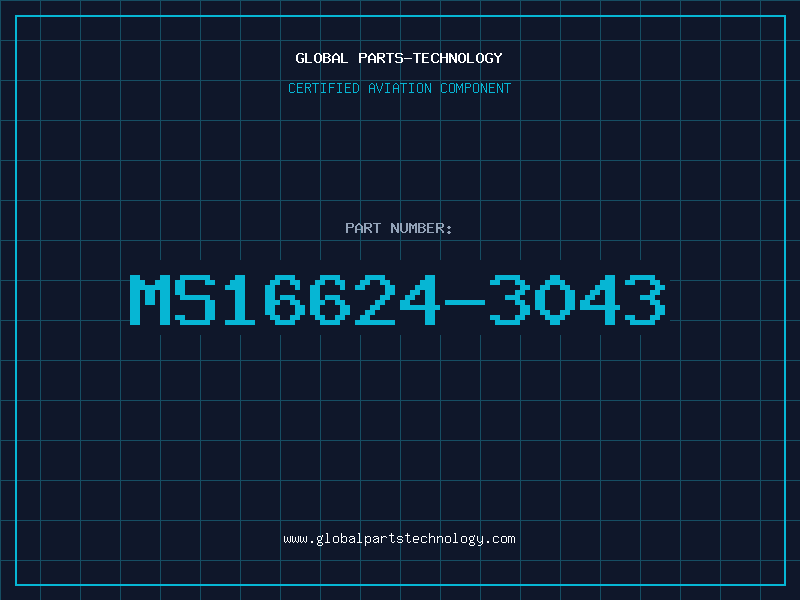 Aviation Part MS16624-3043