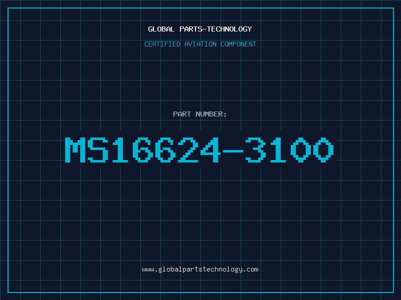 Aviation Part MS16624-3100