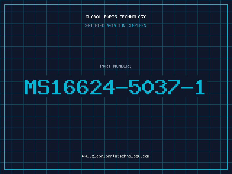 Aviation Part MS16624-5037-1