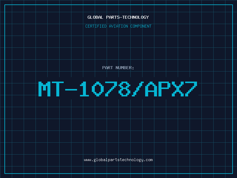 Aviation Part MT-1078/APX7
