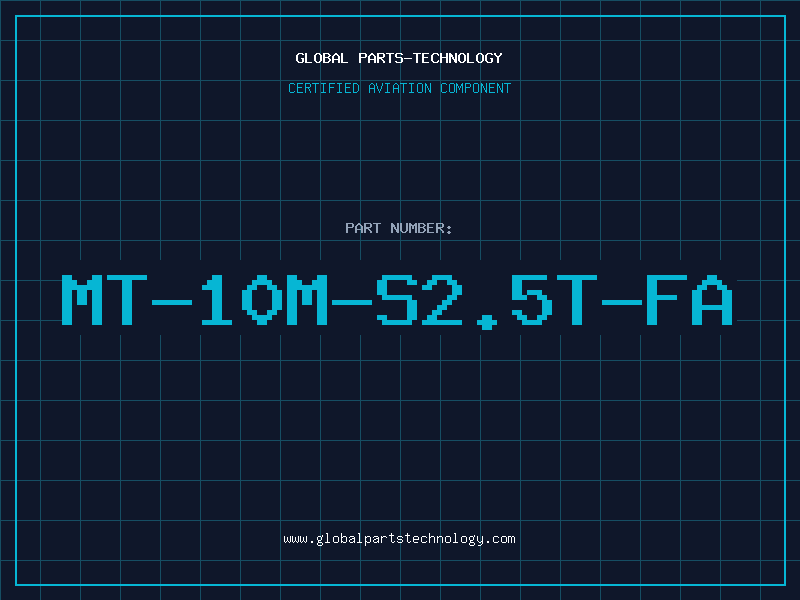 Aviation Part MT-10M-S2.5T-FA