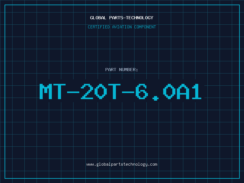 Aviation Part MT-20T-6.0A1