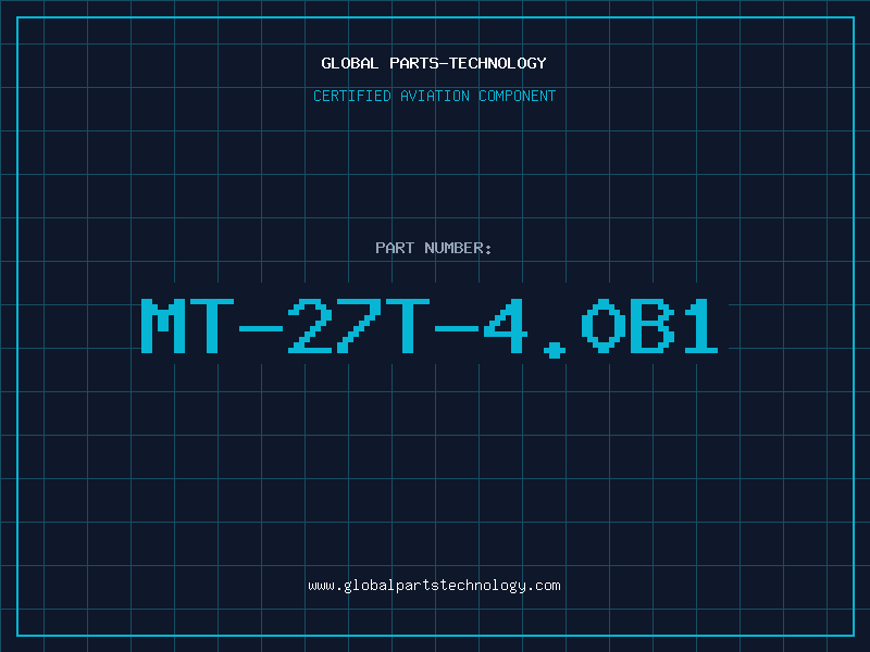 Aviation Part MT-27T-4.0B1