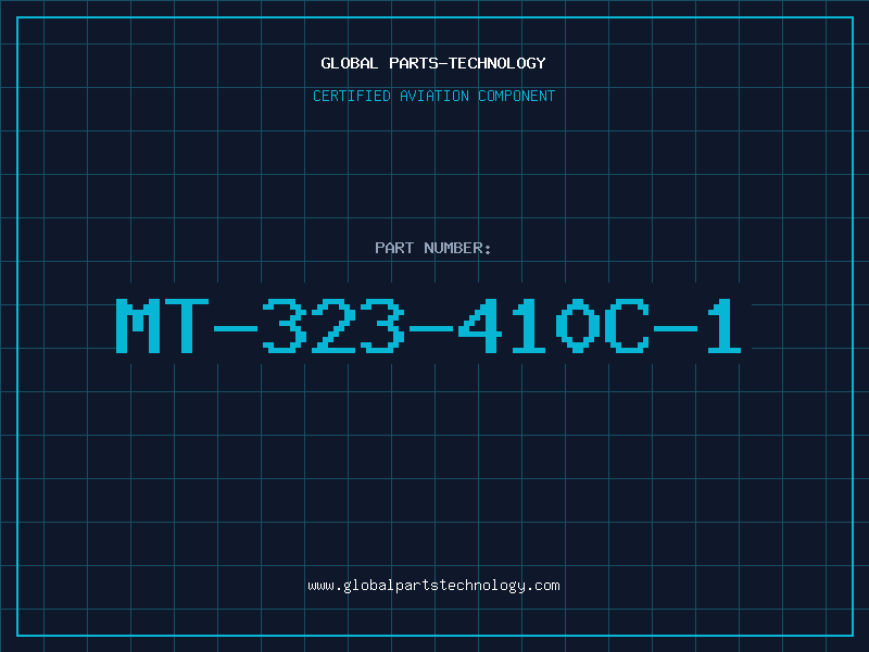 Aviation Part MT-323-410C-1