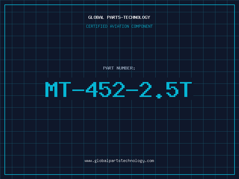 Aviation Part MT-452-2.5T
