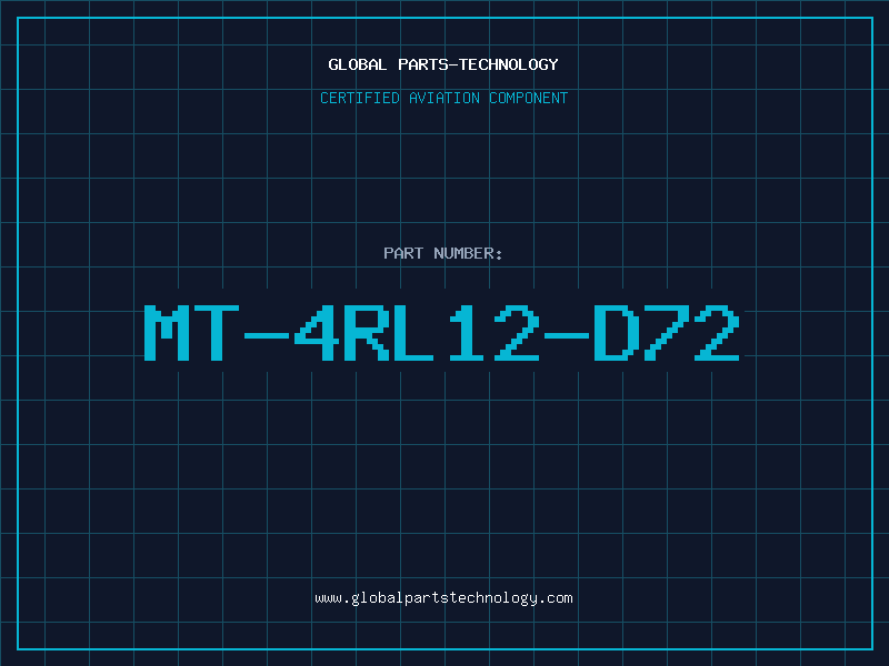Aviation Part MT-4RL12-D72