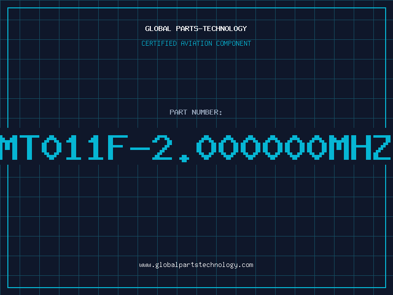 Aviation Part MT011F-2.000000MHZ