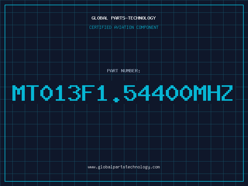 Aviation Part MT013F1.54400MHZ