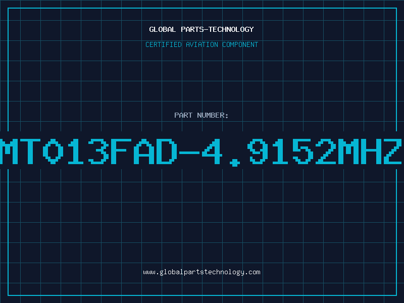 Aviation Part MT013FAD-4.9152MHZ