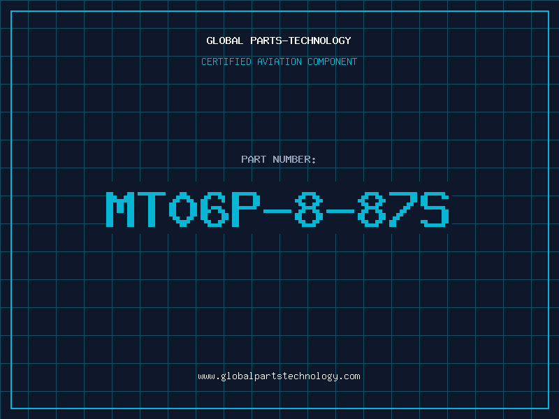 Aviation Part MT06P-8-87S