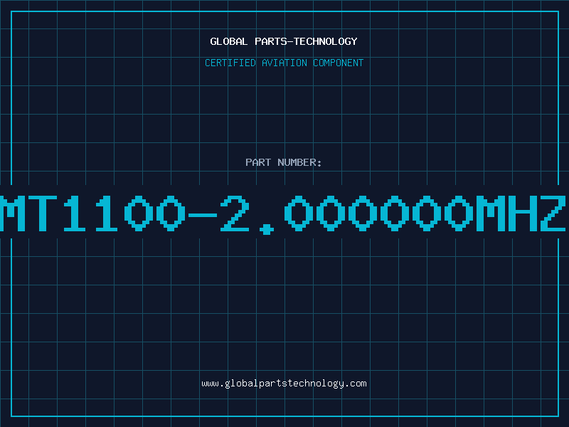 Aviation Part MT1100-2.000000MHZ
