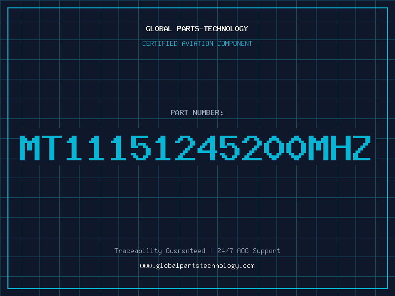 Aviation Part MT11151245200MHZ