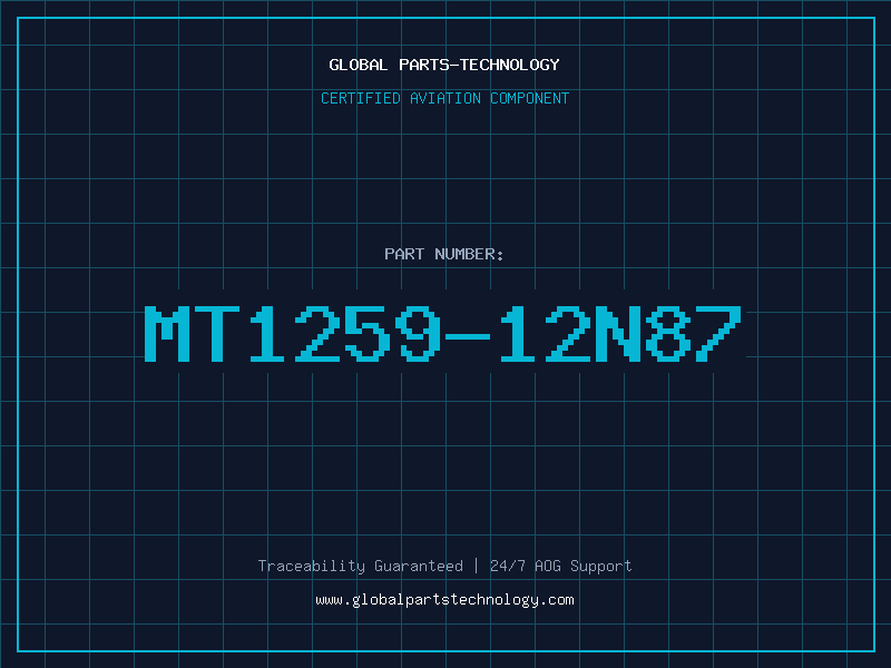 Aviation Part MT1259-12N87