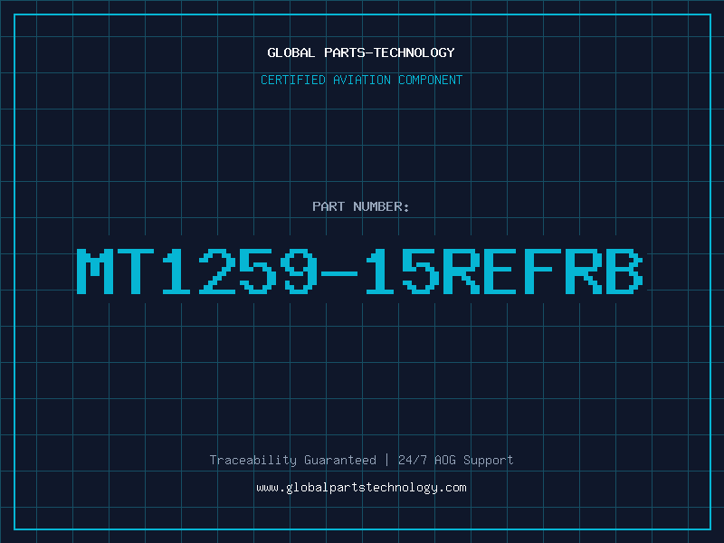 Aviation Part MT1259-15REFRB