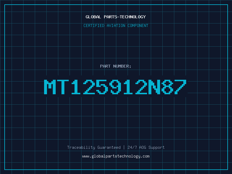 Aviation Part MT125912N87