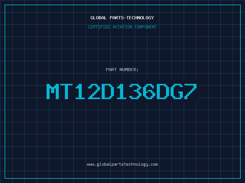 Aviation Part MT12D136DG7