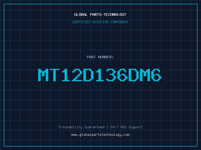Aviation Part MT12D136DM6
