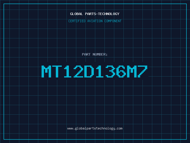 Aviation Part MT12D136M7