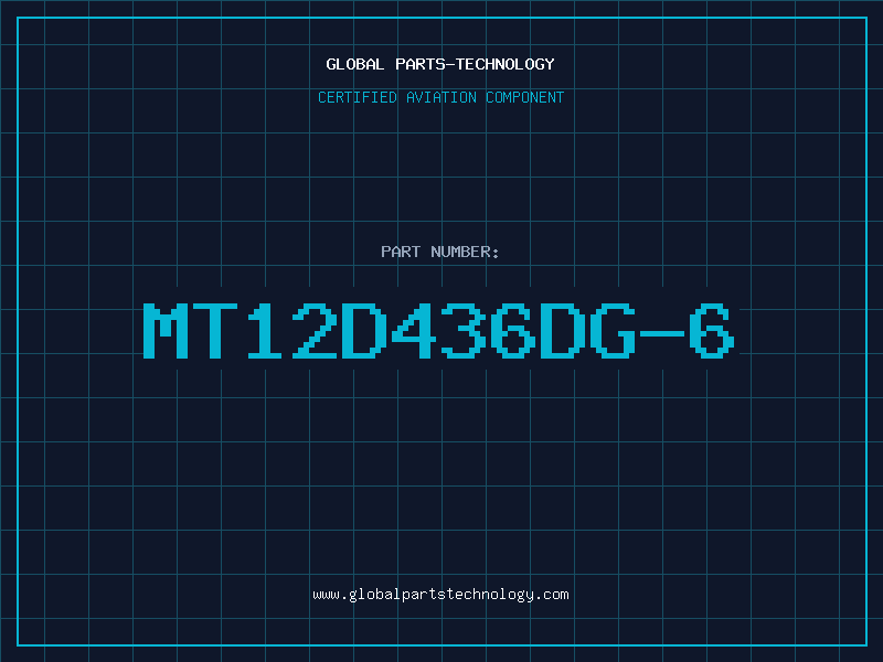 Aviation Part MT12D436DG-6