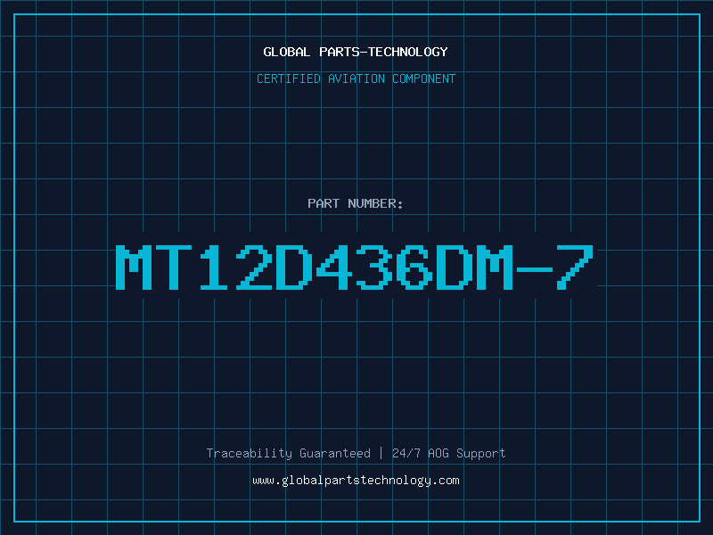 Aviation Part MT12D436DM-7