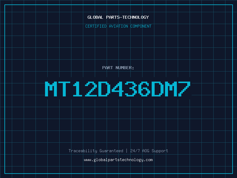 Aviation Part MT12D436DM7