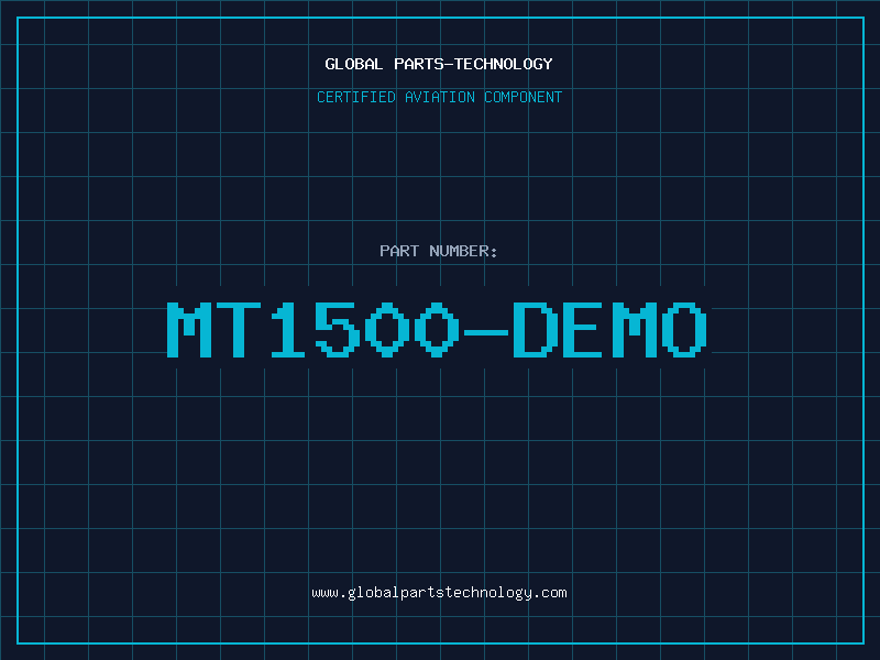 Aviation Part MT1500-DEMO
