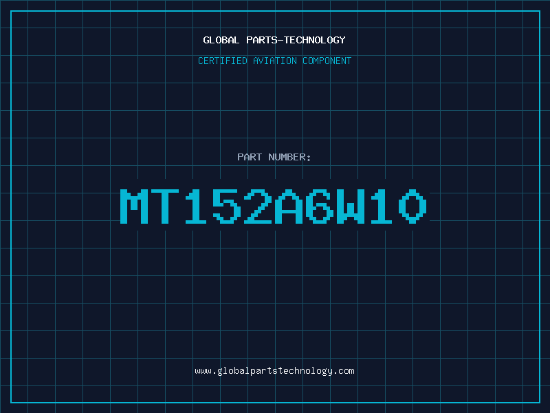 Aviation Part MT152A6W10