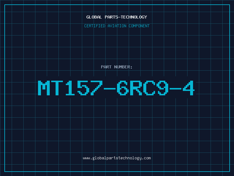 Aviation Part MT157-6RC9-4