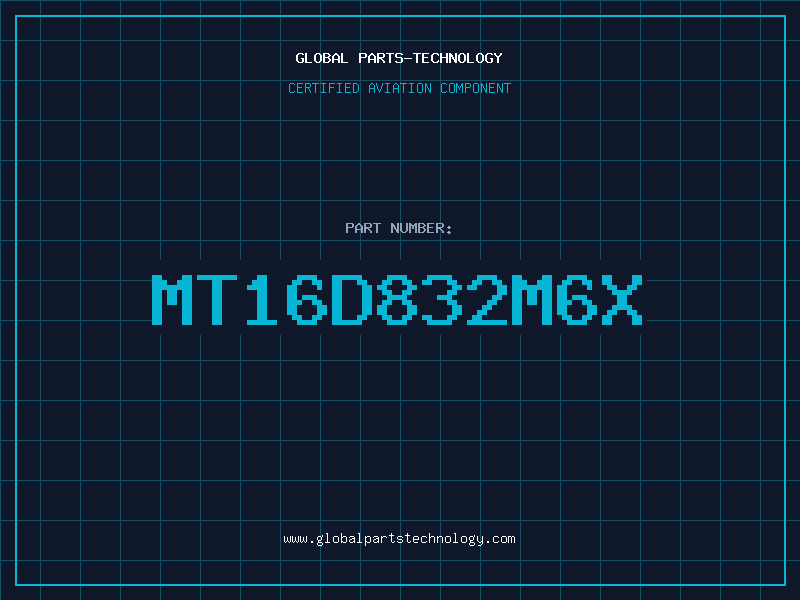 Aviation Part MT16D832M6X