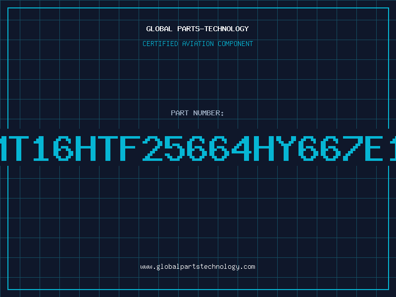 Aviation Part MT16HTF25664HY667E1