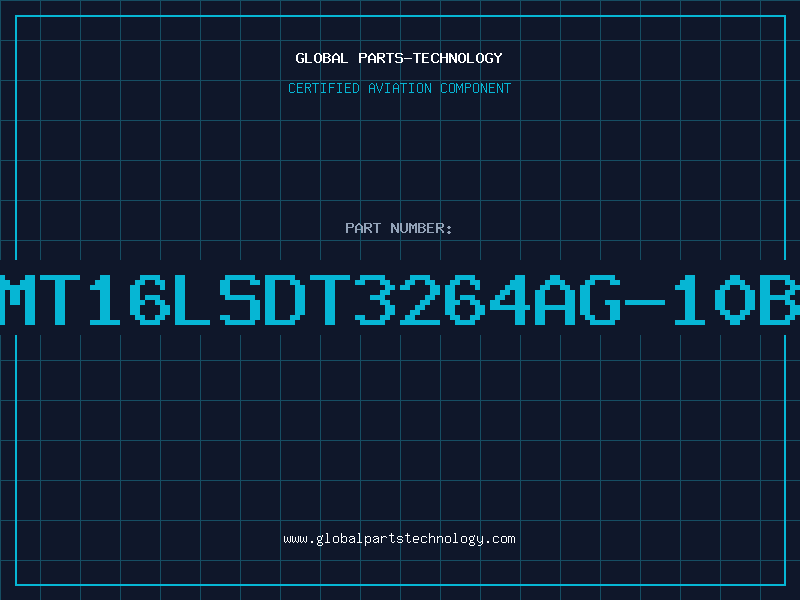 Aviation Part MT16LSDT3264AG-10B