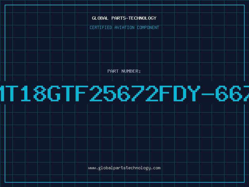 Aviation Part MT18GTF25672FDY-667