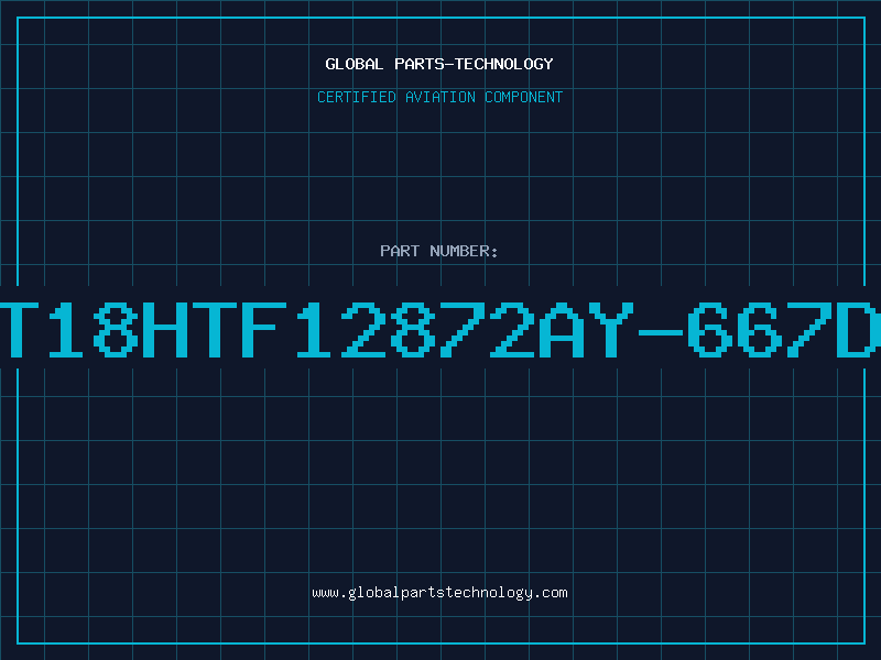 Aviation Part MT18HTF12872AY-667D4