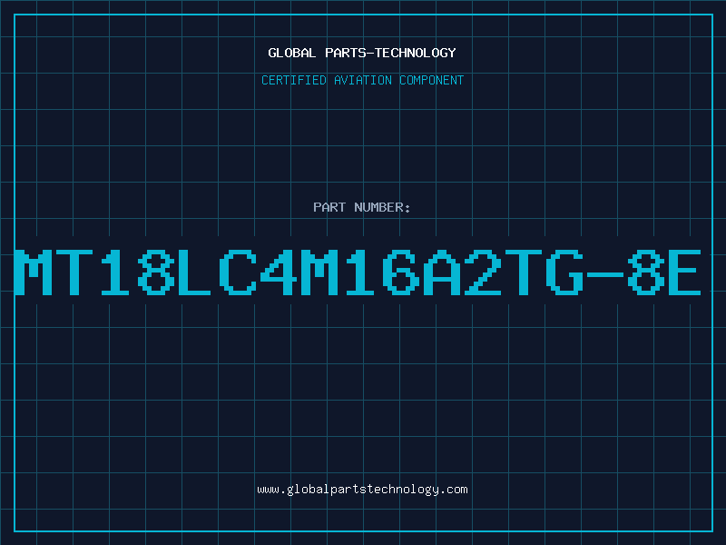 Aviation Part MT18LC4M16A2TG-8E