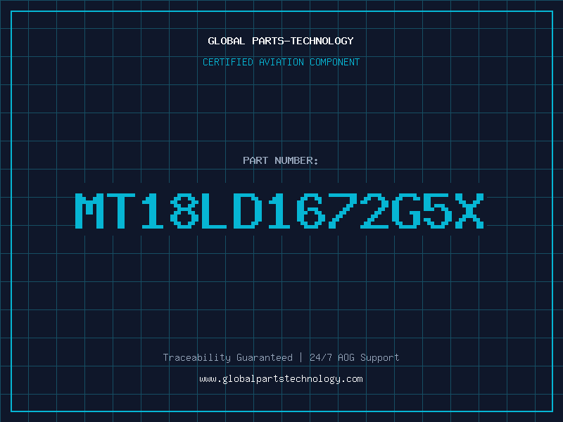 Aviation Part MT18LD1672G5X