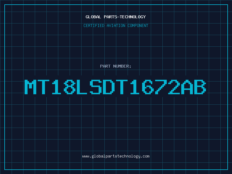 Aviation Part MT18LSDT1672AB