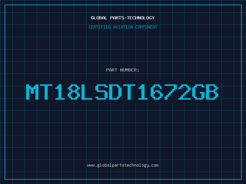 Aviation Part MT18LSDT1672GB
