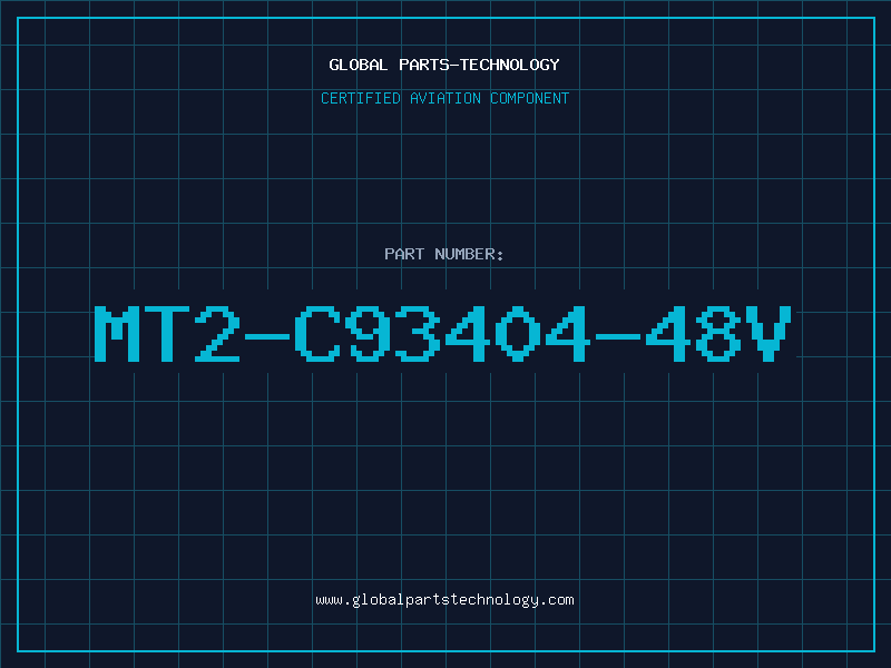 Aviation Part MT2-C93404-48V
