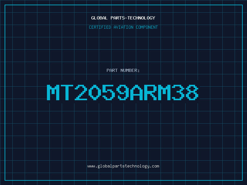Aviation Part MT2059ARM38