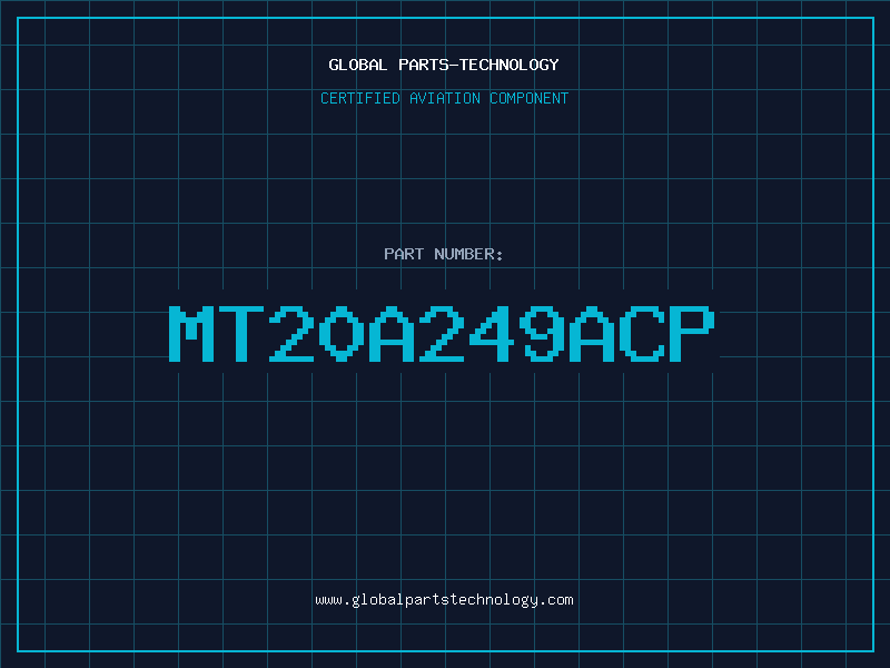 Aviation Part MT20A249ACP