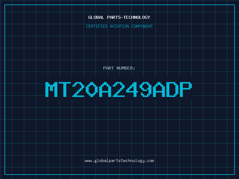 Aviation Part MT20A249ADP