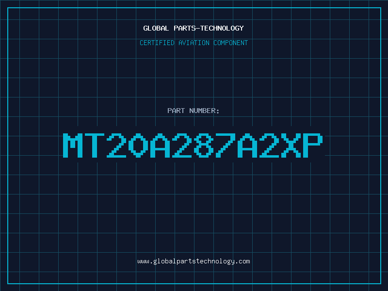 Aviation Part MT20A287A2XP