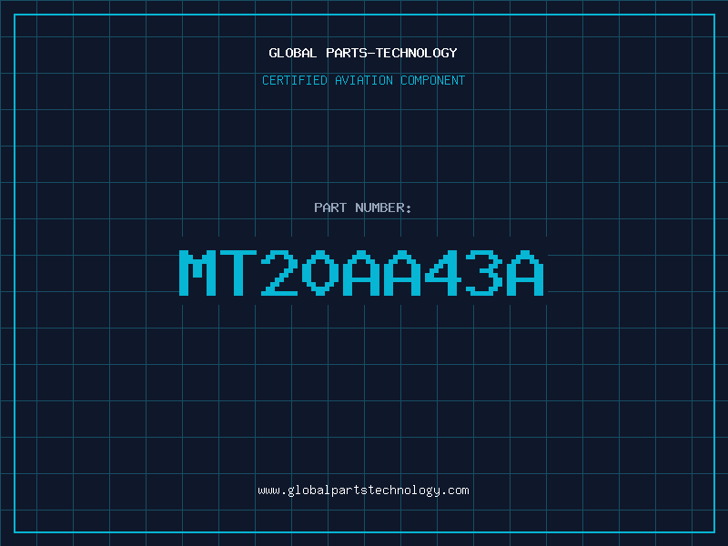 Aviation Part MT20AA43A