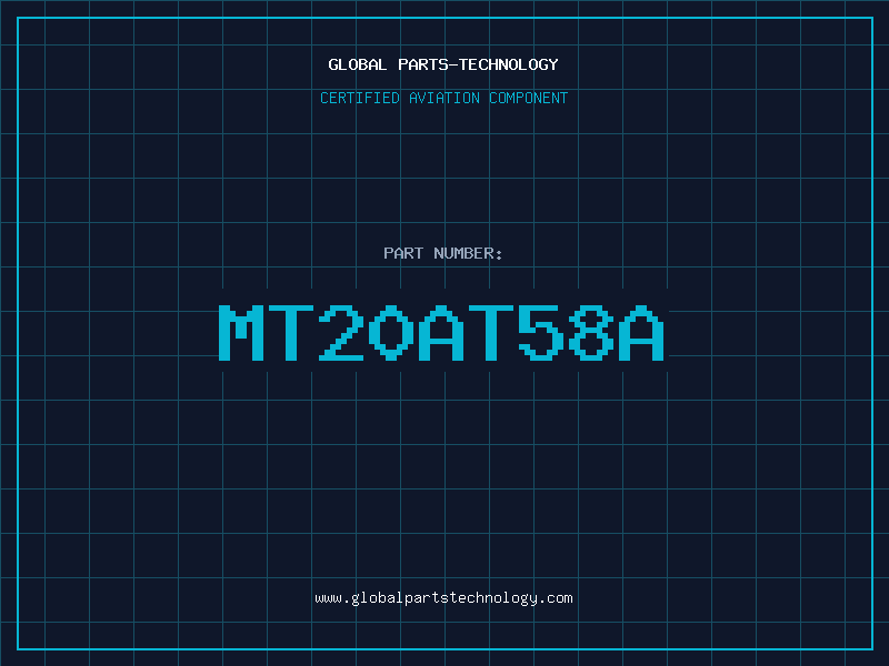 Aviation Part MT20AT58A