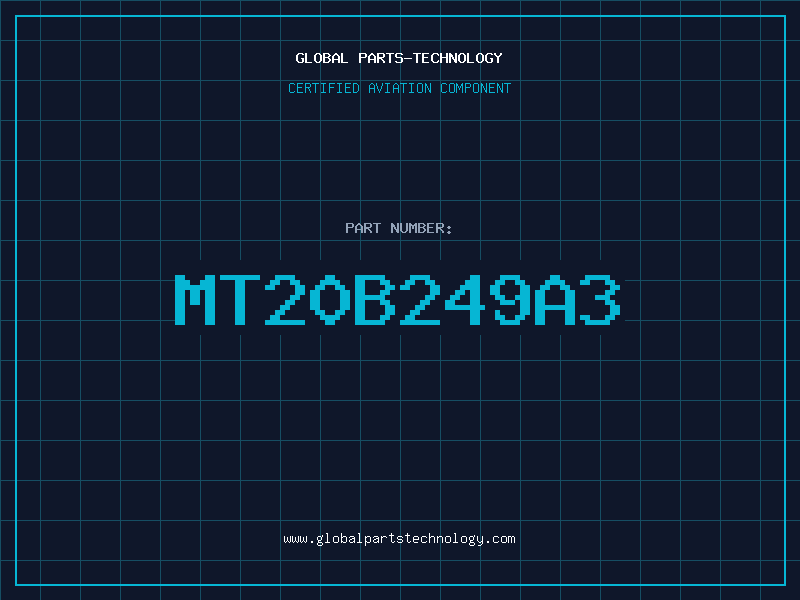 Aviation Part MT20B249A3
