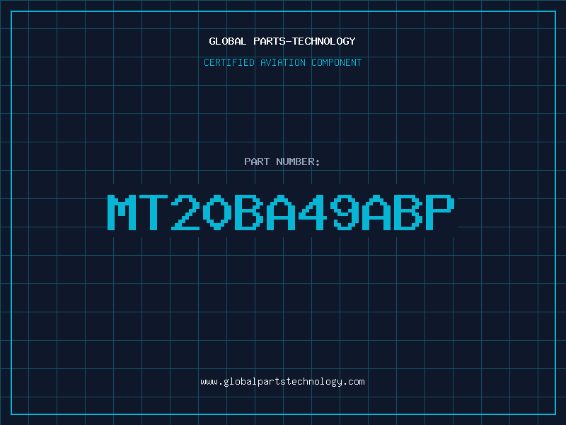 Aviation Part MT20BA49ABP