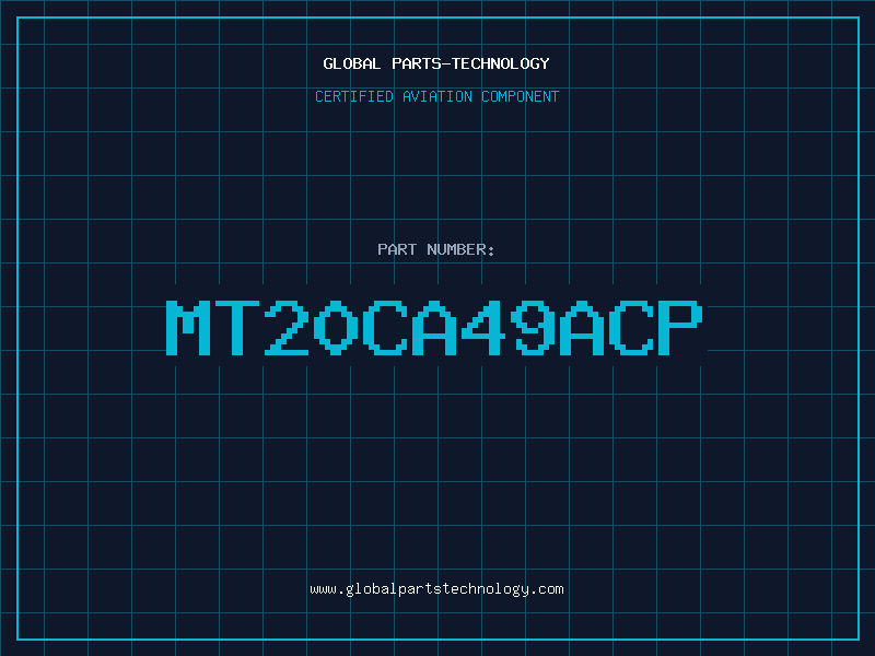 Aviation Part MT20CA49ACP