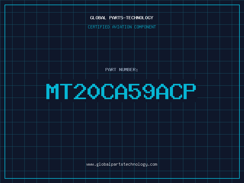 Aviation Part MT20CA59ACP