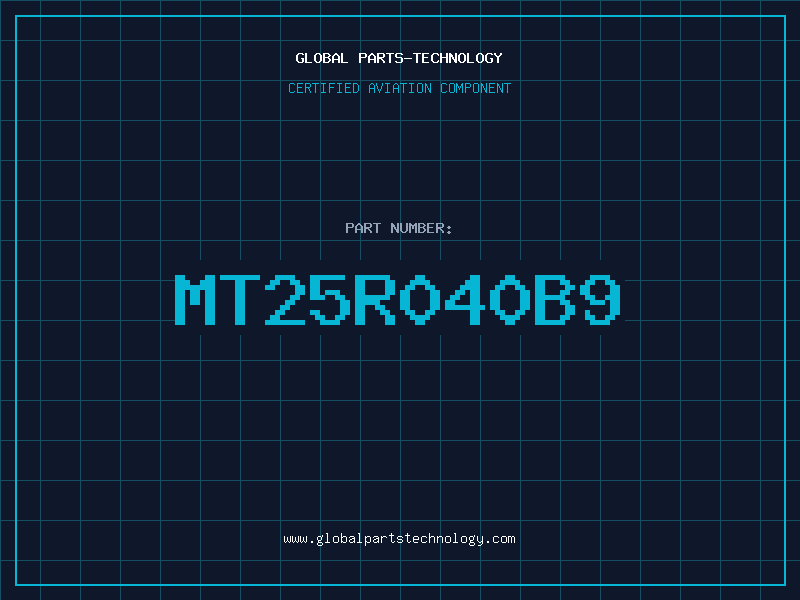 Aviation Part MT25R040B9