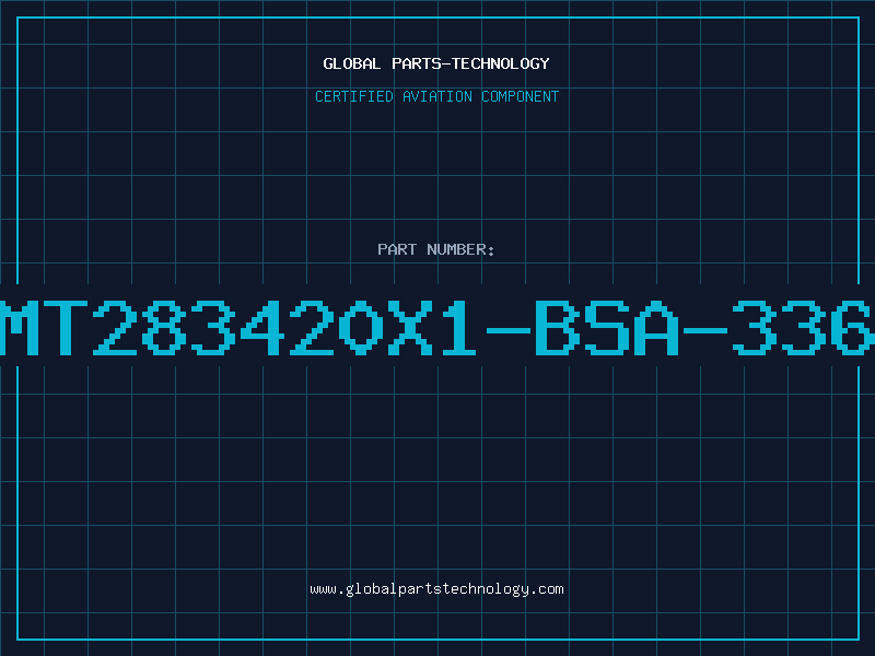 Aviation Part MT283420X1-BSA-336